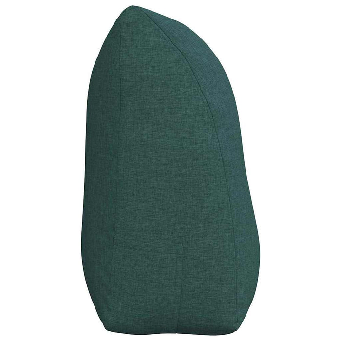 Cuscino per Schiena Verde Scuro 100 x 24 x 50 cm Tessuto 42014446