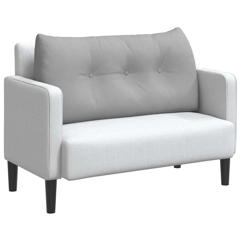 Cuscino per Schiena Grigio Nuvola 100 x 24 x 50 cm Tessuto 42014454