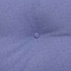 Cuscino per Schiena Blu jeans 100 x 24 x 50 cm Tessuto 42014455