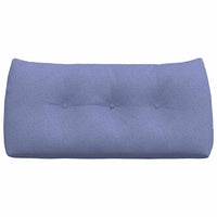 Cuscino per Schiena Blu jeans 100 x 24 x 50 cm Tessuto 42014455