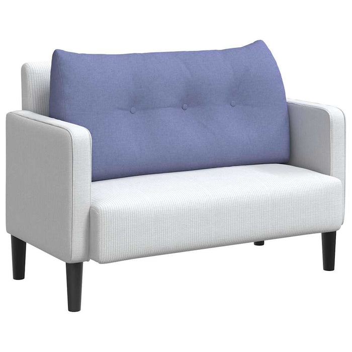 Cuscino per Schiena Blu jeans 100 x 24 x 50 cm Tessuto 42014455