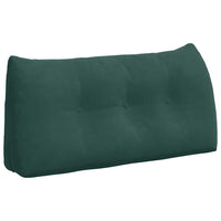 Cuscino per Schiena Verde Scuro 100 x 24 x 50 cm Velluto 42014460