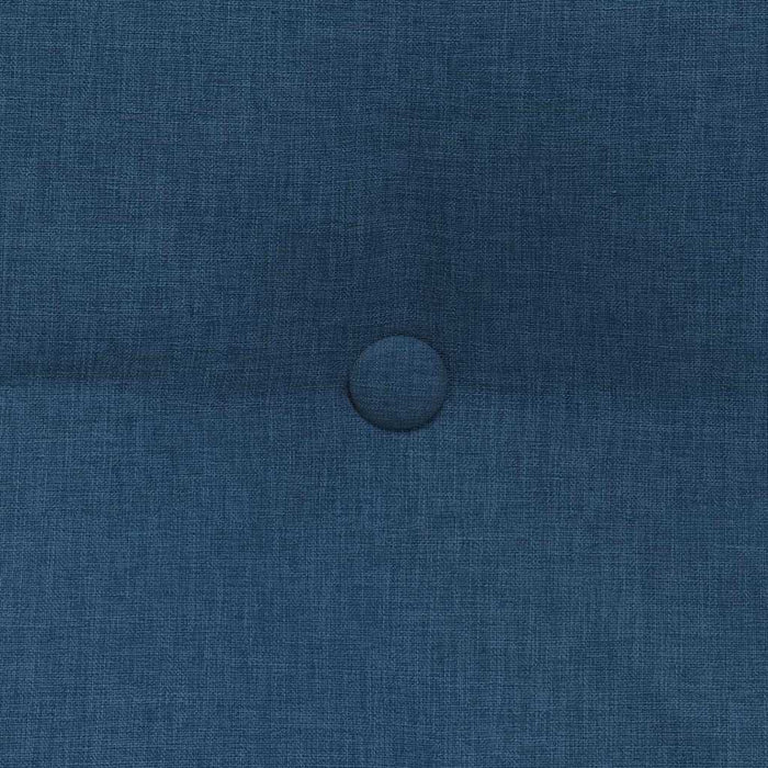 Cuscino per Schiena Blu 120 x 24 x 50 cm Tessuto 42014478