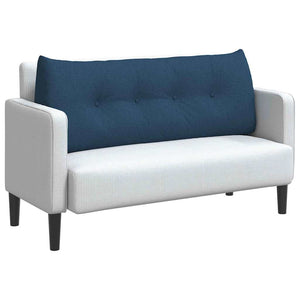 Cuscino per Schiena Blu 120 x 24 x 50 cm Tessuto 42014478