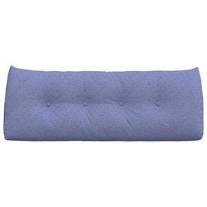 Cuscino per Schiena Blu jeans 120 x 24 x 50 cm Tessuto 42014484