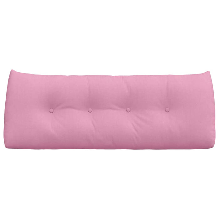 Cuscino per Schiena Rosa 120 x 24 x 50 cm Tessuto 42014485