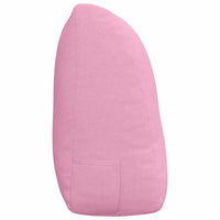 Cuscino per Schiena Rosa 120 x 24 x 50 cm Tessuto 42014485