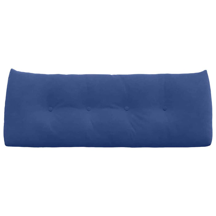 Cuscino per Schiena Blu Polizia 120 x 24 x 50 cm Velluto 42014498