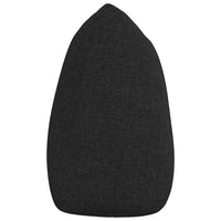 Cuscino per Schiena Nero 140 x 24 x 50 cm Tessuto 42014501