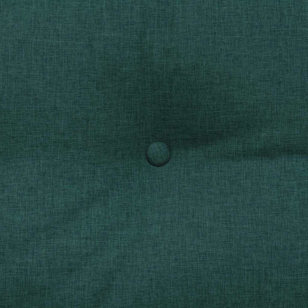 Cuscino per Schiena Verde Scuro 140 x 24 x 50 cm Tessuto 42014504