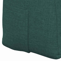 Cuscino per Schiena Verde Scuro 140 x 24 x 50 cm Tessuto 42014504