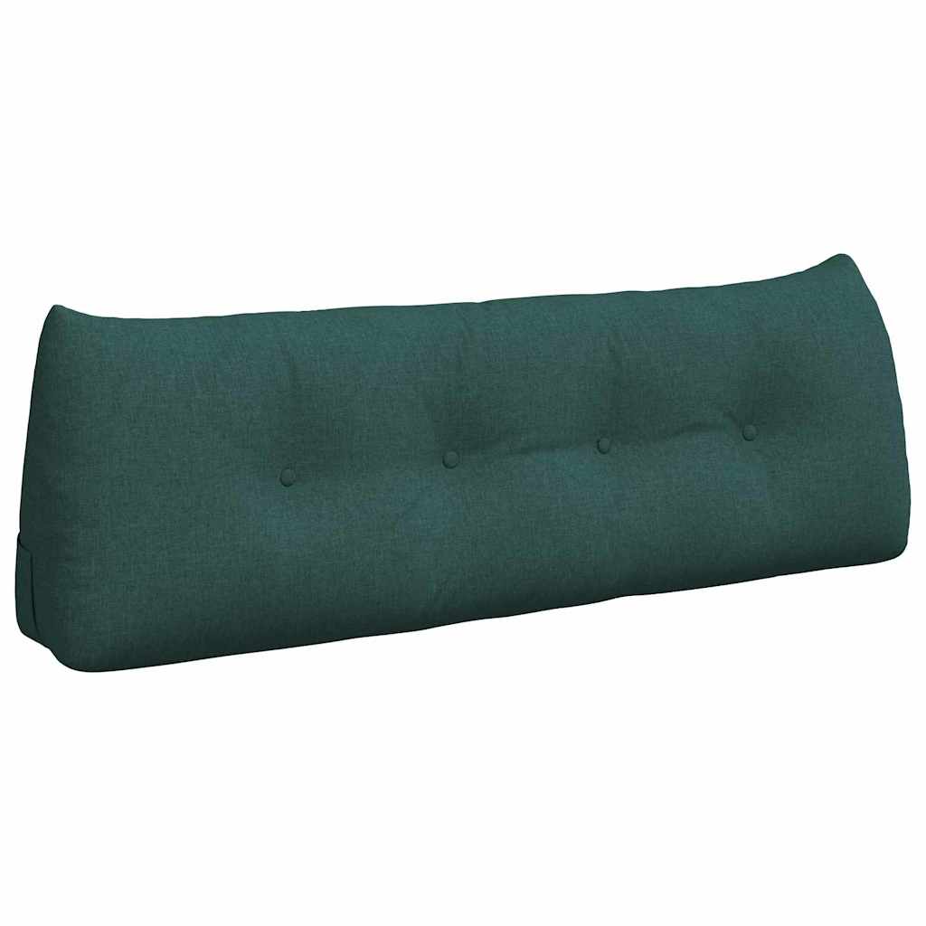Cuscino per Schiena Verde Scuro 140 x 24 x 50 cm Tessuto 42014504