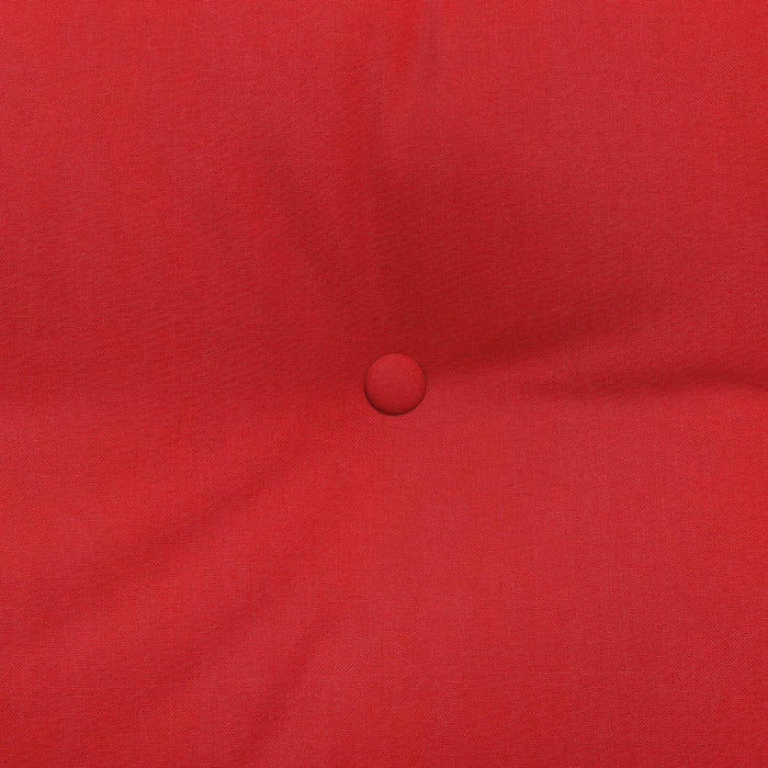 Cuscino per Schiena Rosso 140 x 24 x 50 cm Tessuto 42014511