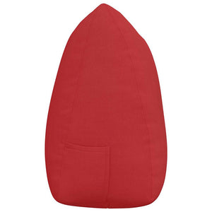 Cuscino per Schiena Rosso 140 x 24 x 50 cm Tessuto 42014511