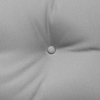 Cuscino per Schiena Grigio Nuvola 140 x 24 x 50 cm Tessuto 42014512