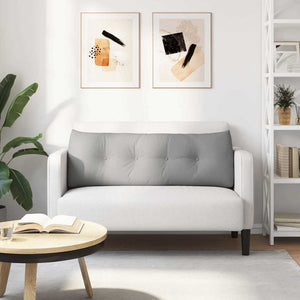 Cuscino per Schiena Grigio Nuvola 140 x 24 x 50 cm Tessuto 42014512