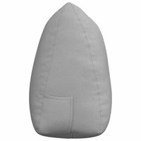 Cuscino per Schiena Grigio Nuvola 140 x 24 x 50 cm Tessuto 42014512