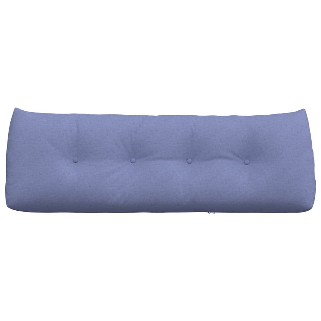 Cuscino per Schiena Blu jeans 140 x 24 x 50 cm Tessuto 42014513