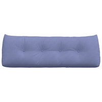 Cuscino per Schiena Blu jeans 140 x 24 x 50 cm Tessuto 42014513