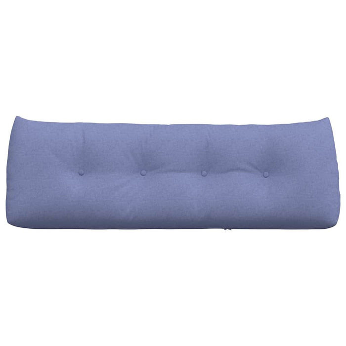 Cuscino per Schiena Blu jeans 140 x 24 x 50 cm Tessuto 42014513