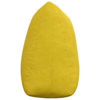 Cuscino per Schiena Giallo 140 x 24 x 50 cm Velluto 42014523