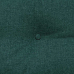 Cuscino per Schiena Verde Scuro 180 x 24 x 50 cm Tessuto 42014562