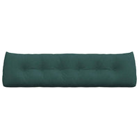 Cuscino per Schiena Verde Scuro 180 x 24 x 50 cm Tessuto 42014562