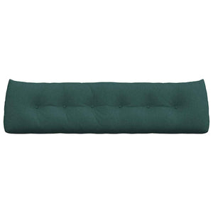 Cuscino per Schiena Verde Scuro 180 x 24 x 50 cm Tessuto 42014562