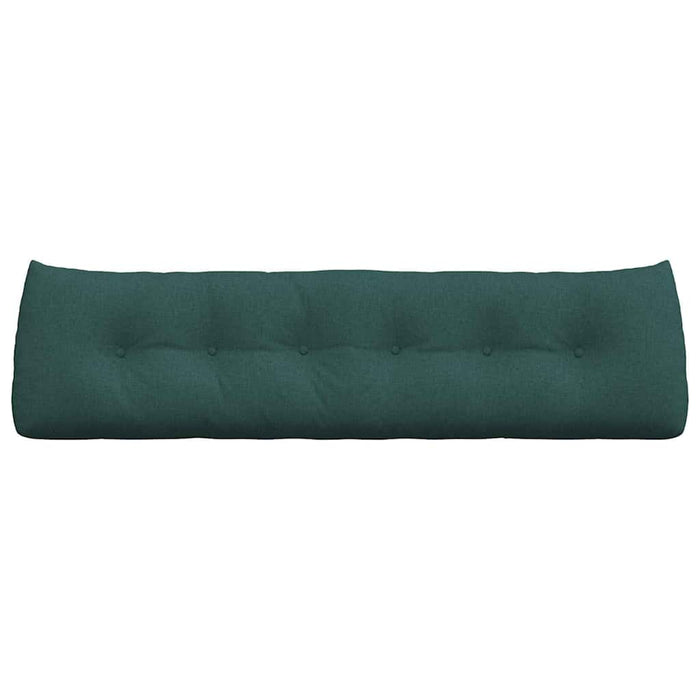Cuscino per Schiena Verde Scuro 180 x 24 x 50 cm Tessuto 42014562