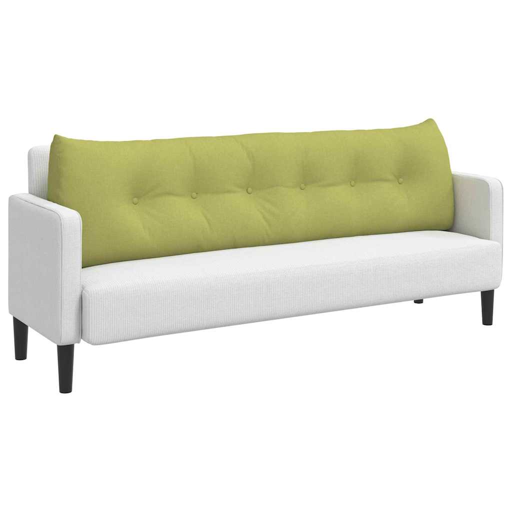 Cuscino per Schiena Verde chiaro 180 x 24 x 50 cm Tessuto 42014567
