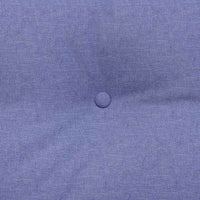 Cuscino per Schiena Blu jeans 180 x 24 x 50 cm Tessuto 42014571
