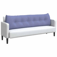 Cuscino per Schiena Blu jeans 180 x 24 x 50 cm Tessuto 42014571