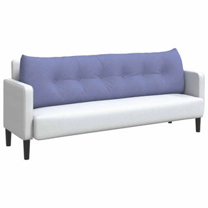 Cuscino per Schiena Blu jeans 180 x 24 x 50 cm Tessuto 42014571