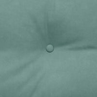 Cuscino per Schiena Verde Mare 180 x 24 x 50 cm Velluto 42014584