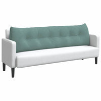 Cuscino per Schiena Verde Mare 180 x 24 x 50 cm Velluto 42014584