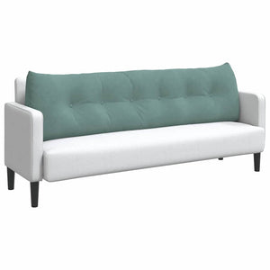 Cuscino per Schiena Verde Mare 180 x 24 x 50 cm Velluto 42014584