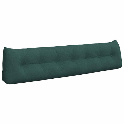 Cuscino per Schiena Verde Scuro 200 x 24 x 50 cm Tessuto 42014591