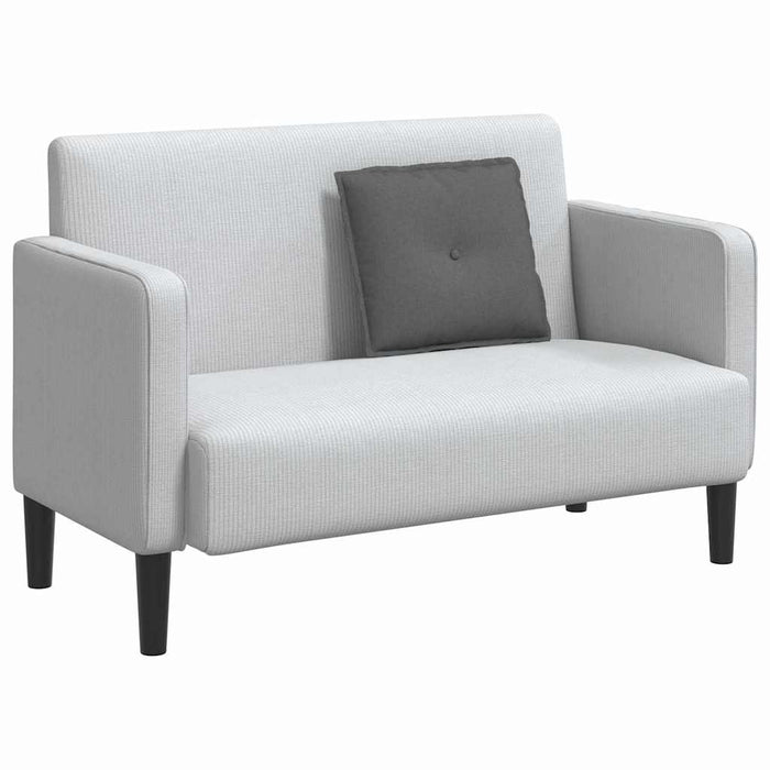 Cuscino per Schiena Grigio scuro 50 x 19 x 45 cm Tessuto 42014616