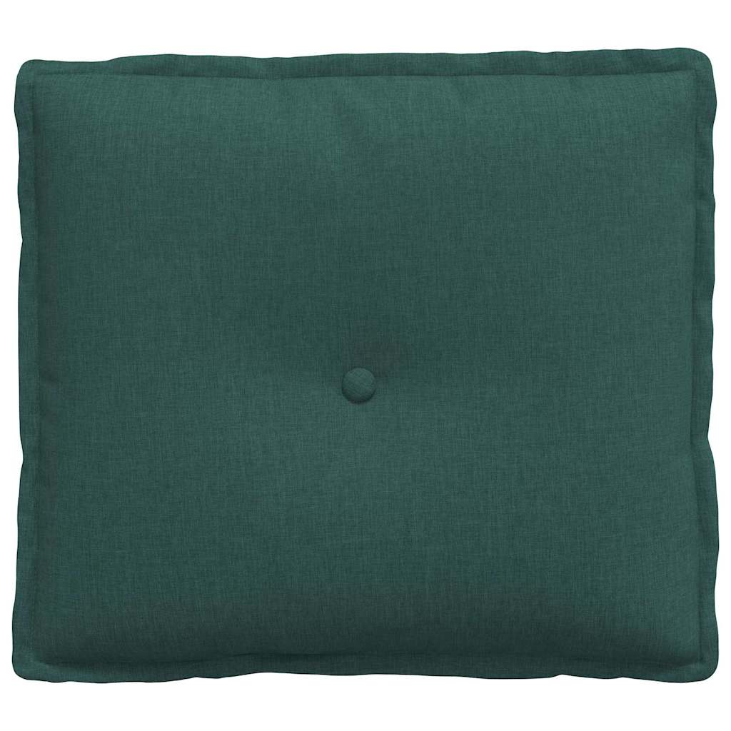Cuscino per Schiena Verde Scuro 50 x 19 x 45 cm Tessuto 42014620