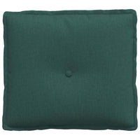 Cuscino per Schiena Verde Scuro 50 x 19 x 45 cm Tessuto 42014620