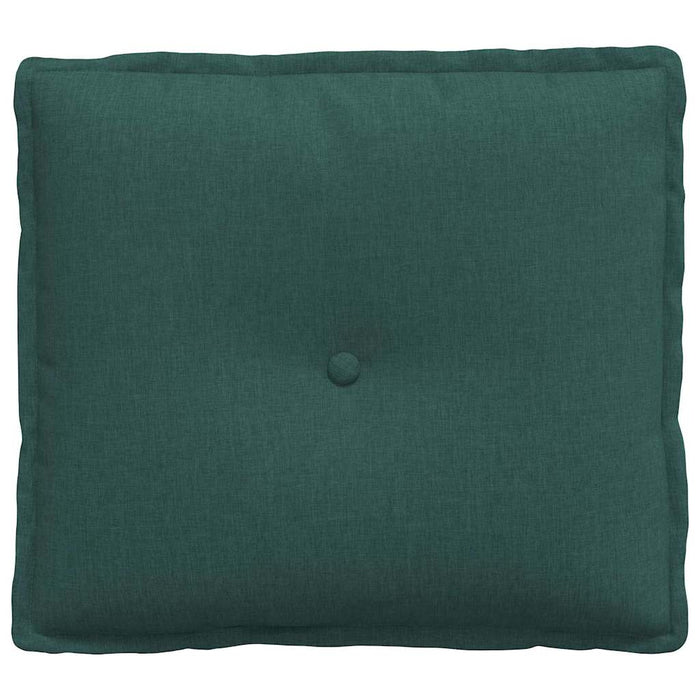 Cuscino per Schiena Verde Scuro 50 x 19 x 45 cm Tessuto 42014620