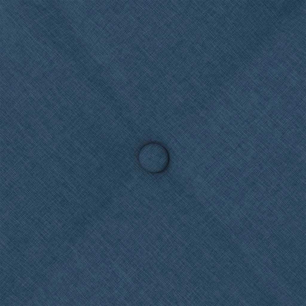 Cuscino per Schiena Blu 50 x 19 x 45 cm Tessuto 42014623