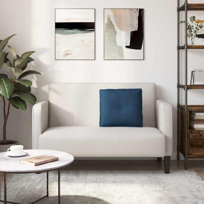 Cuscino per Schiena Blu 50 x 19 x 45 cm Tessuto 42014623