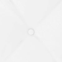 Cuscino per Schiena Bianco 50 x 19 x 45 cm Tessuto 42014626