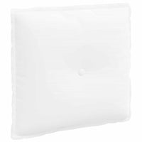 Cuscino per Schiena Bianco 50 x 19 x 45 cm Tessuto 42014626