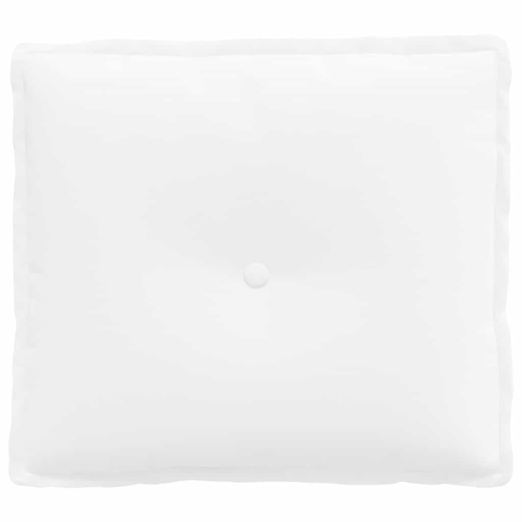 Cuscino per Schiena Bianco 50 x 19 x 45 cm Tessuto 42014626