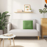 Cuscino per Schiena Verde chiaro 50 x 45 cm Tessuto in Cords 42014635