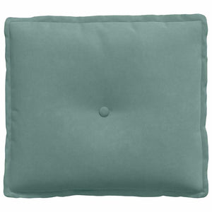 Cuscino per Schiena Verde Mare 50 x 45 cm Tessuto in Cords 42014642