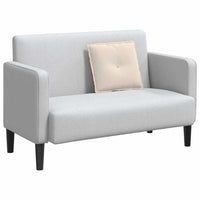 Cuscino per Schiena Beige 50 x 45 cm Tessuto in Microfibra 42014649