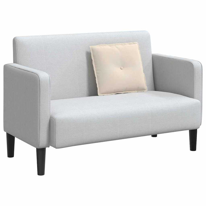 Cuscino per Schiena Beige 50 x 45 cm Tessuto in Microfibra 42014649